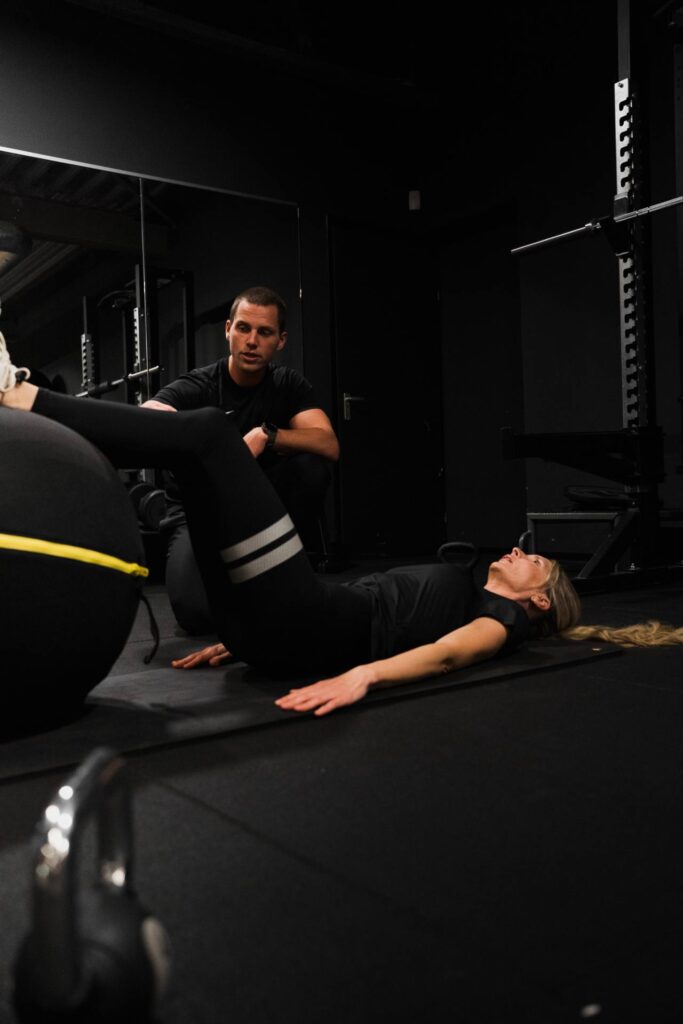 Krachttraining onder begeleiding in het Lab